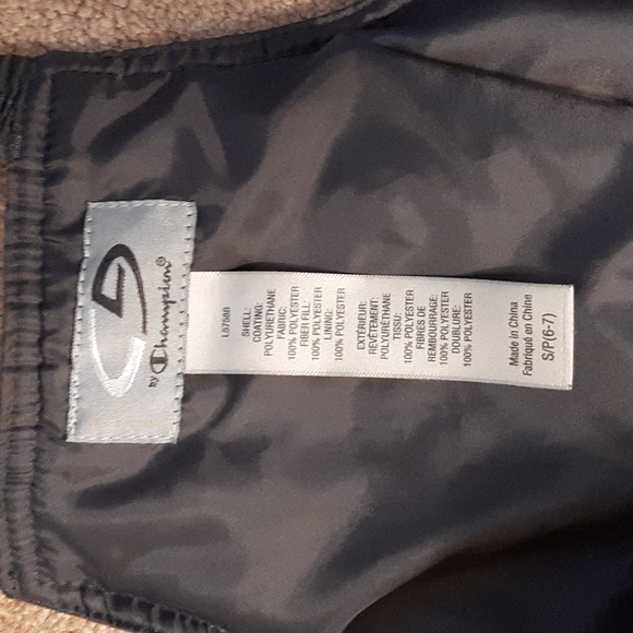 Champion Snow Bib Overalls Grey S (6-7) EUC - Picture 7 of 8